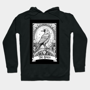 Crow Tarot Card Hoodie